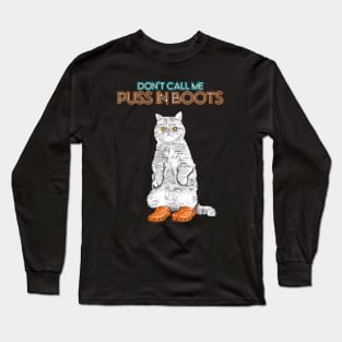 Kitty in Crocs Long Sleeve T-Shirt